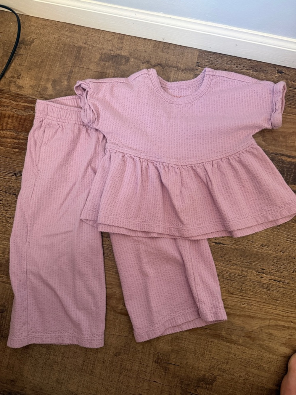 Cat and Jack Two Piece Wide Leg Set
